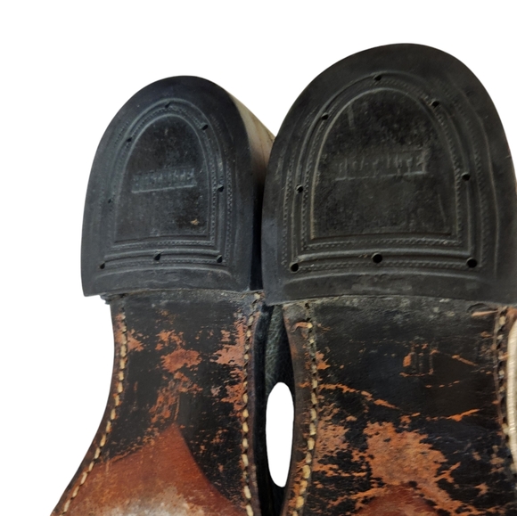 Boulet Canada Vintage pull-on leather boots size 10.5 M - Picture 6 of 14